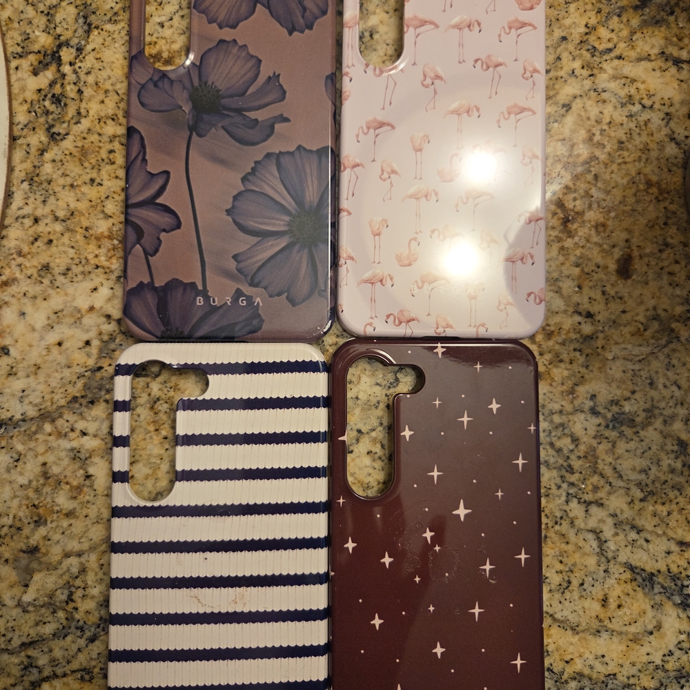 Phone Case Set Of 4 For Galaxy S23
